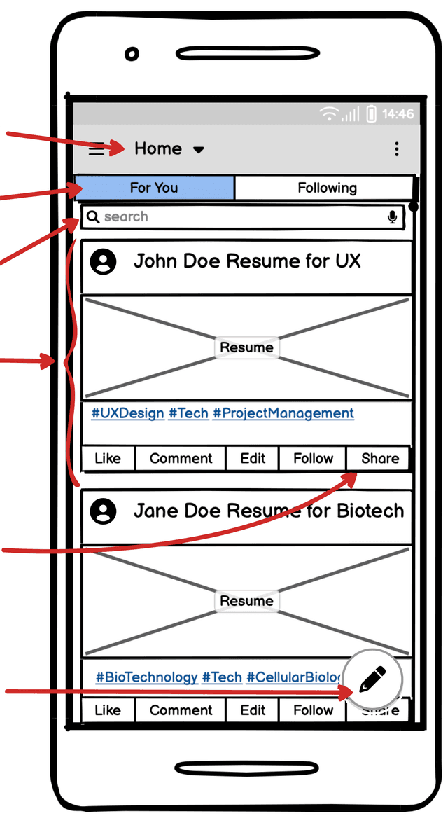 ResiTogether wireframe 2